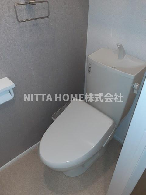 サン☆ソレイユのトイレ|ウォシュレットも完備！