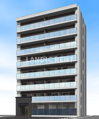 【外観パース】 | Arista箱崎