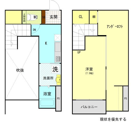 グランツ博多南の間取り