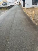花巻市上小舟渡の前面道路含む現地写真