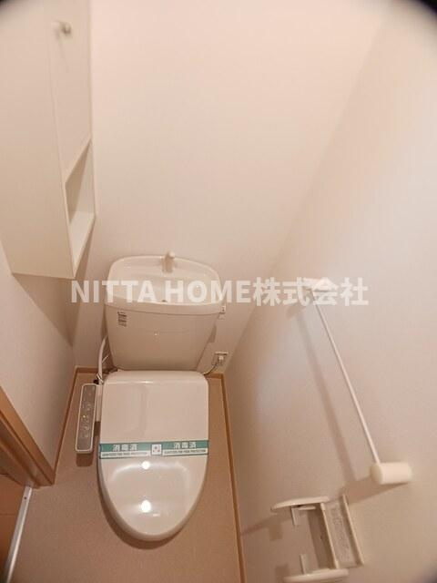 メゾン・城ノ下Ａのトイレ|ウォシュレット付きのトイレです◇