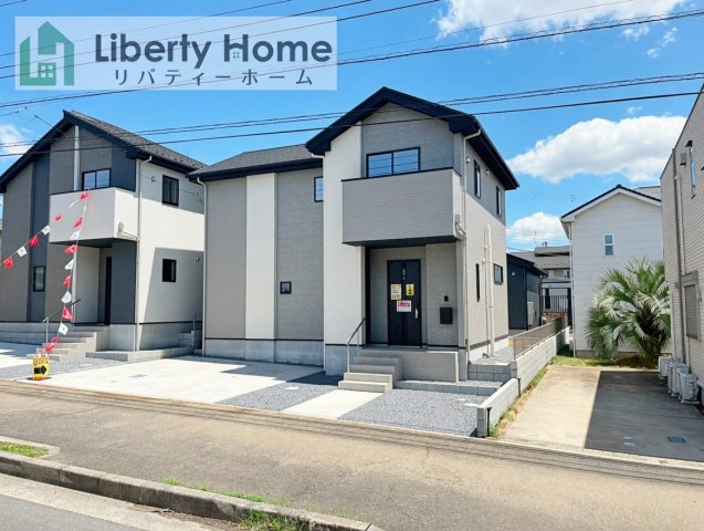 取手市ゆめみ野5期　新築戸建　1号棟の外観|ご予約をいただければ、『平日の空いた時間』『周辺物件まとめて見たい』『1件だけ見たい』ももちろん可能です♪
お気軽にお問合せください♪