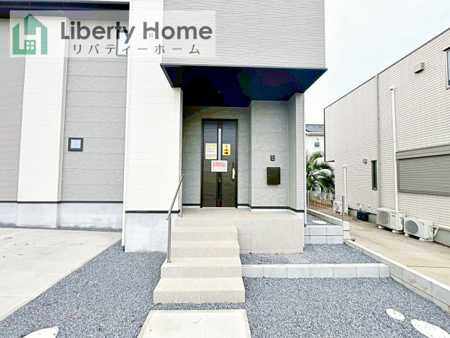 取手市ゆめみ野5期　新築戸建　1号棟のエントランス