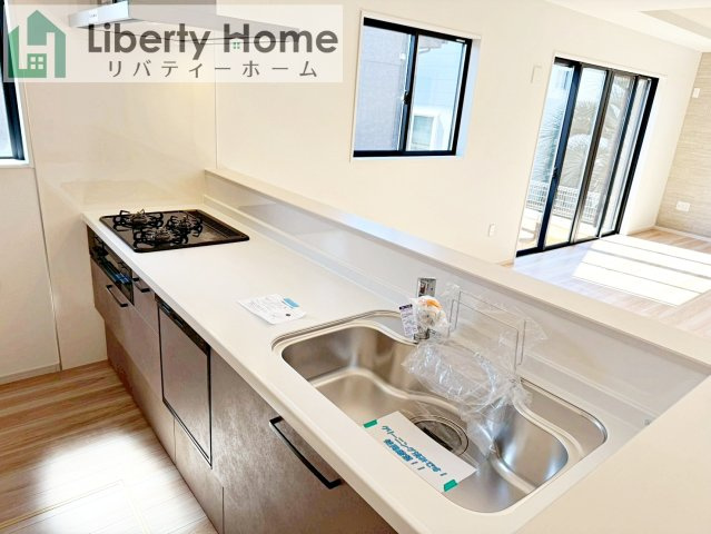 取手市ゆめみ野5期　新築戸建　1号棟のキッチン