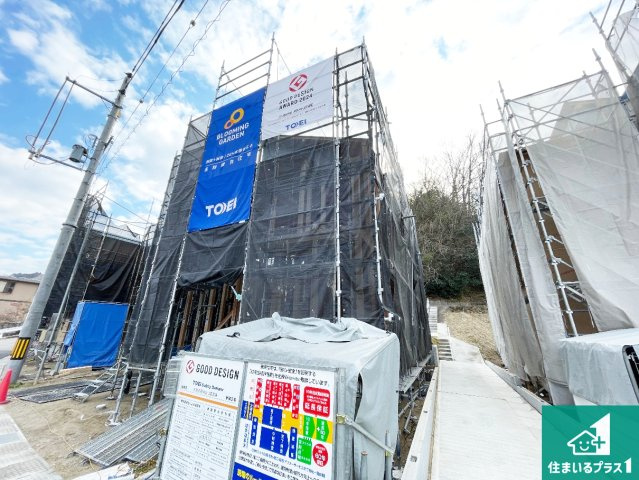 生駒市萩の台　新築一戸建ての外観|是非一度お問合せ下さい。お待ちしております。