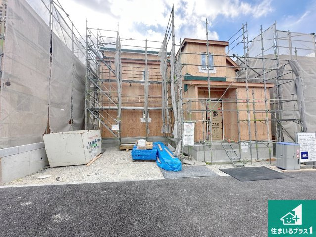 神戸市須磨区車　新築一戸建ての外観|現在建築中！落ち着いた街並みで新生活を始めることが出来そう！周辺の物件も併せてご紹介させて頂きます！