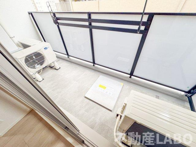 スプランディッド上本町WESTⅡのバルコニー