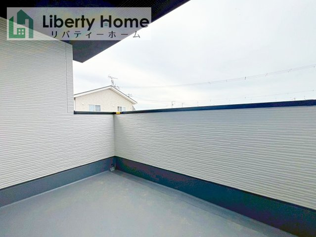 取手市ゆめみ野5期　新築戸建　2号棟のバルコニー