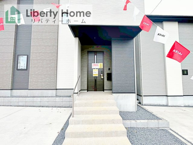 取手市ゆめみ野5期　新築戸建　2号棟のエントランス