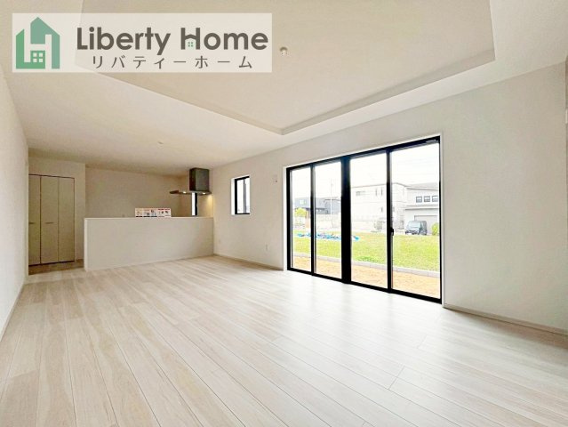 取手市ゆめみ野5期　新築戸建　2号棟の居間・リビング