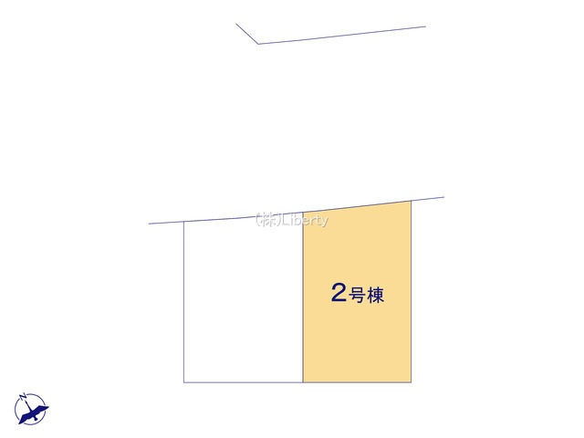 取手市ゆめみ野5期　新築戸建　2号棟の区画図