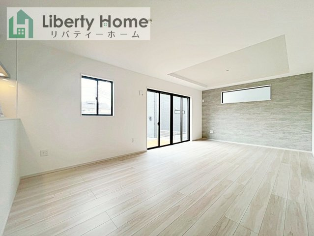 取手市ゆめみ野5期　新築戸建　2号棟の居間・リビング