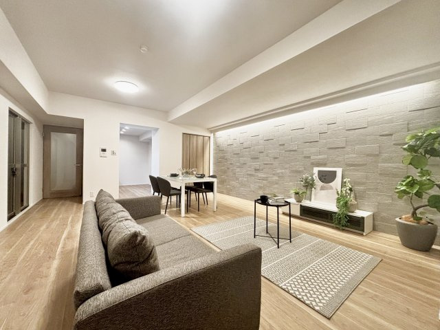 甲南コーポラスの居間・リビング