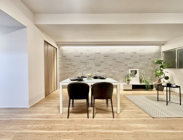 甲南コーポラスの居間・リビング