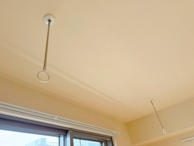 イリゼの内装|★雨の日に便利な室内物干フック★