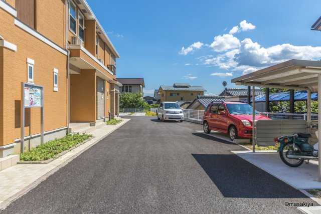 グランカーサの駐車場