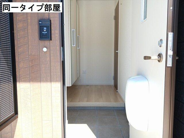 ディーテラス　Ⅱの玄関