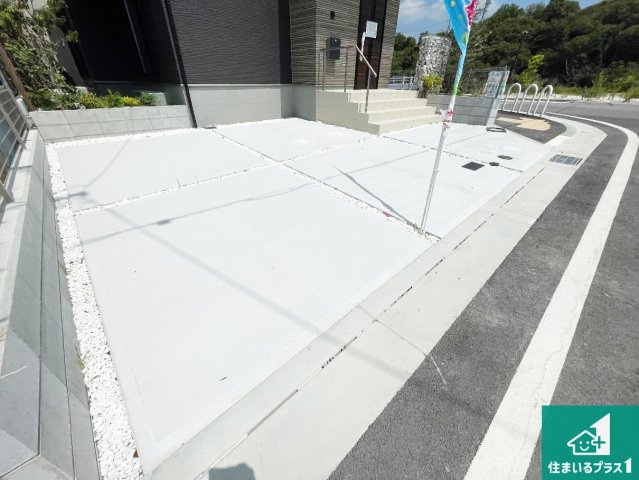 神戸市須磨区車　新築一戸建ての駐車場|駐車スペース！散水栓があるので、こまめに愛車を洗えます！