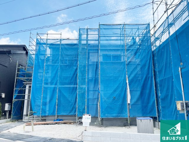 神戸市須磨区車　新築一戸建ての外観|現在建築中！落ち着いた街並みで新生活を始めることが出来そう！周辺の物件も併せてご紹介させて頂きます！