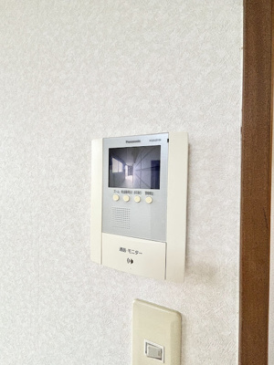 【セキュリティ】 | メゾンK&AⅡ B | モニタ付インターホン