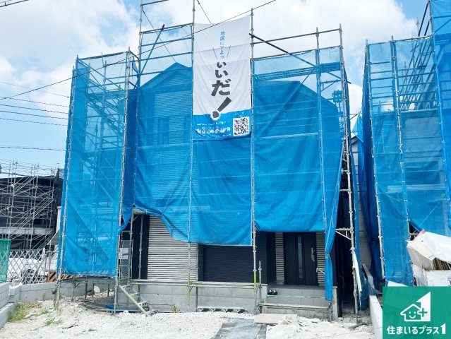 神戸市須磨区車　新築一戸建ての外観|現在建築中！落ち着いた街並みで新生活を始めることが出来そう！周辺の物件も併せてご紹介させて頂きます！