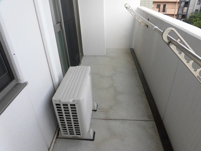 【バルコニー】 | パルクレール | 広いバルコニーです