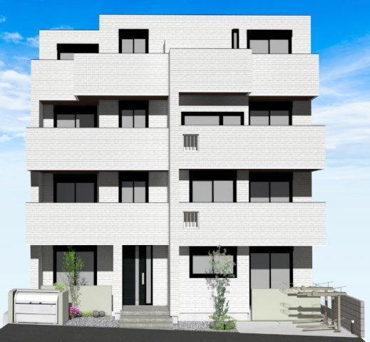 （仮称）本町３丁目メゾンの外観パース