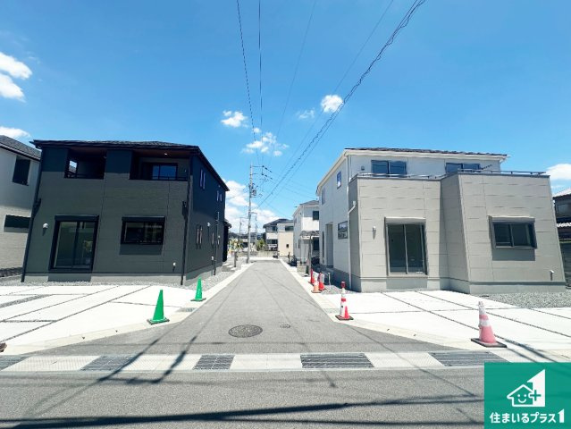 10(月)～16(日)現地案内可能！　奈良市菅原町　全7邸の外観|お客様に長く安心して住んでいだだける事にこだわった家づくり！住んでからのアフターサービスにもしっかりと取り組んでいます！