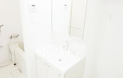 【洗面所】 | アイル王子 | 洗面台です。