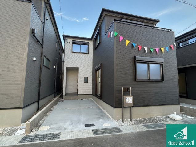 堺市東区大美野　第6期　新築一戸建ての外観|安心の10年保証！外観を美しく保ち、雨水で汚れを落とします！気になることがありましたら、お気軽にお問い合わせください！