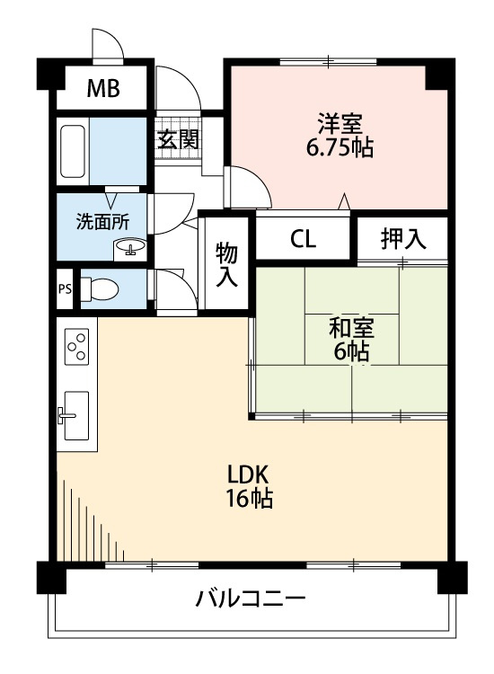 リヴィエールの間取り