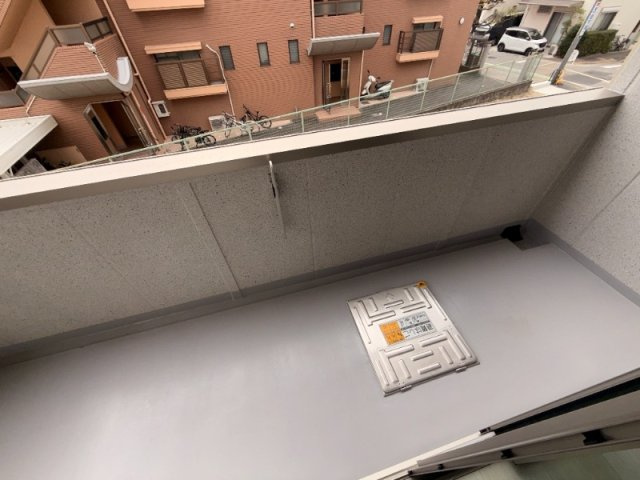 riviere西宮のバルコニー