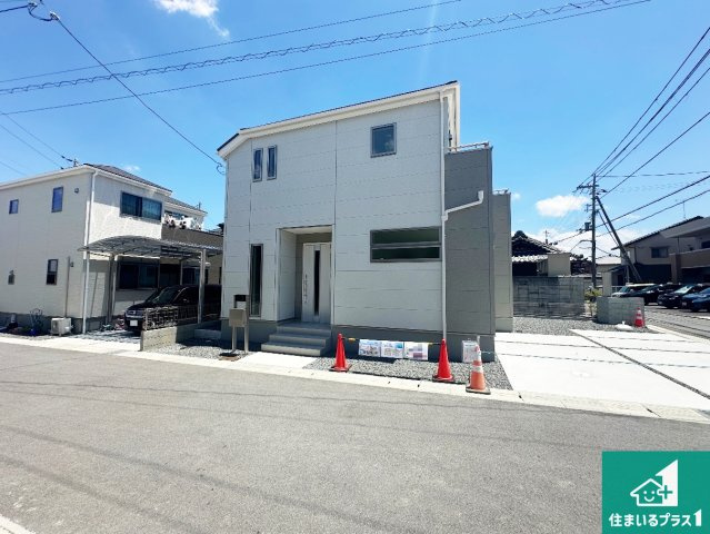 ●奈良市菅原町　第7期　新築一戸建ての外観|お客様に長く安心して住んでいだだける事にこだわった家づくり！住んでからのアフターサービスにもしっかりと取り組んでいます！