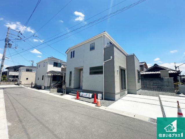 ●奈良市菅原町　第7期　新築一戸建ての外観|お客様に長く安心して住んでいだだける事にこだわった家づくり！住んでからのアフターサービスにもしっかりと取り組んでいます！