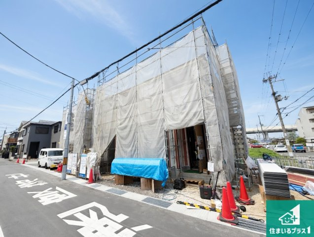 堺市東区大美野　第6期　新築一戸建ての外観|現在の進捗状況です！順調に作業進行中、完成が待ち遠しいです！詳細の間取り等、お気軽にお問い合わせください！