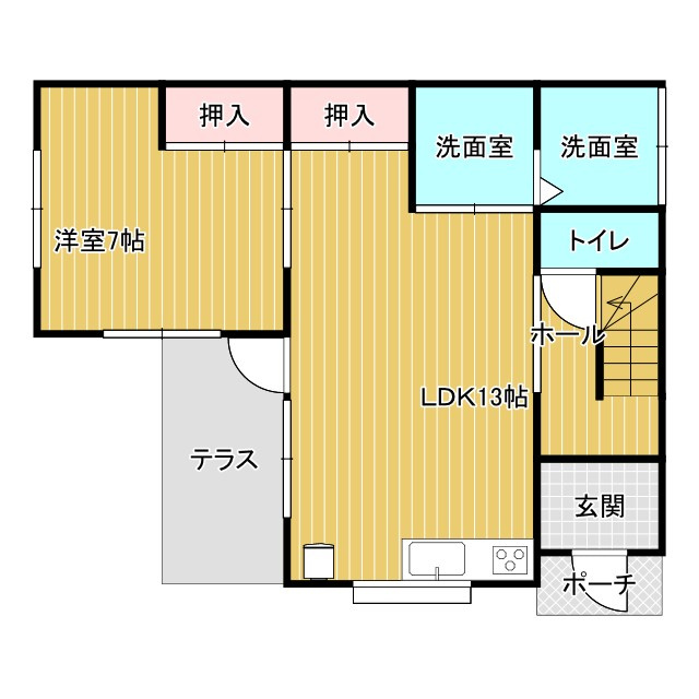 【間取り】の画像