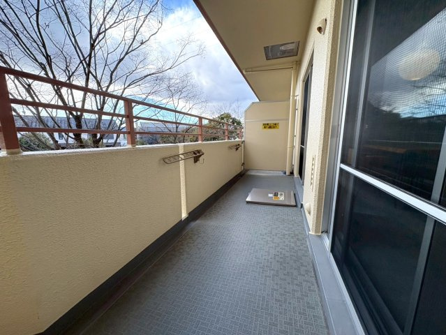 天然木フルリノベーション済み◆陽当たり良好３ＬＤＫ◆分譲駐車場付き◆ディオ・フェルティ大津瀬田のバルコニー|バルコニー