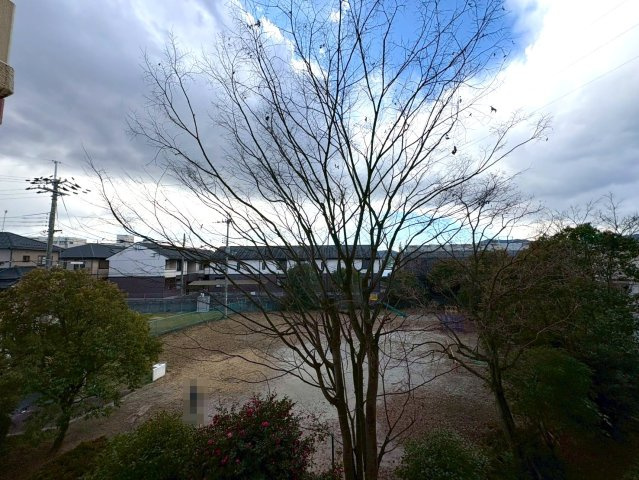 天然木フルリノベーション済み◆陽当たり良好３ＬＤＫ◆分譲駐車場付き◆ディオ・フェルティ大津瀬田の展望|バルコニーからの眺望