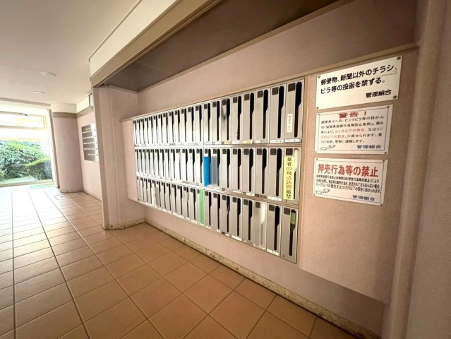 天然木フルリノベーション済み◆陽当たり良好３ＬＤＫ◆分譲駐車場付き◆ディオ・フェルティ大津瀬田の設備|郵便受け