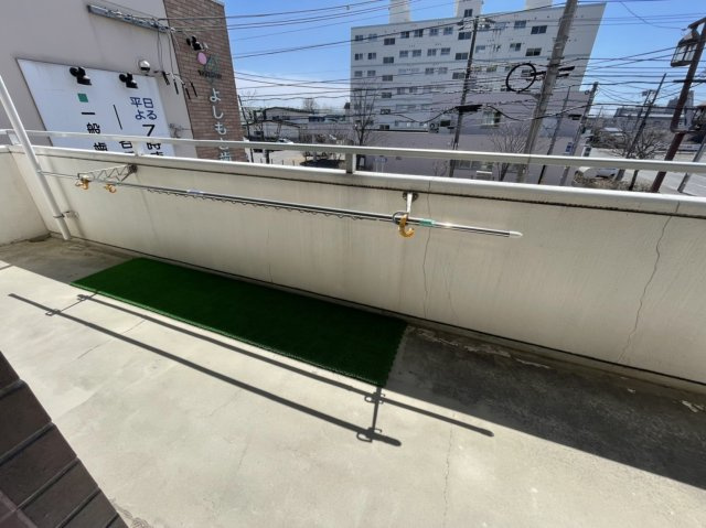 ノースコート新橋のバルコニー