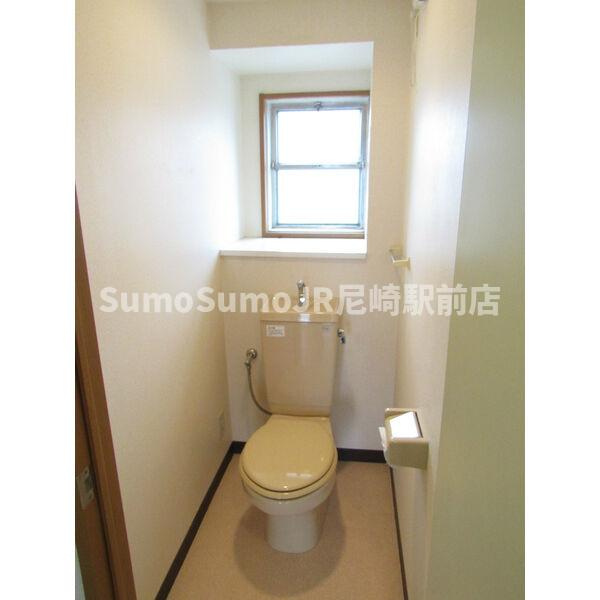 パークグリーン中島のトイレ|落ち着いた色調のトイレです