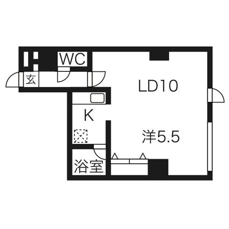パークヒルズイースト２３Ａ