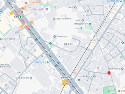 【地図】 | 豊島区巣鴨5丁目売地