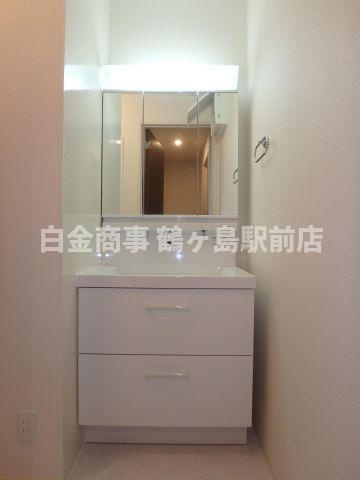 クレードルわかばの洗面所