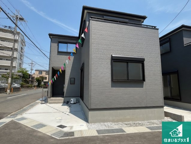5(土)6(日)現地見学可能！◆堺市東区大美野　全7邸の外観|お客様に長く安心して住んでいだだける事にこだわった家づくり！住んでからのアフターサービスにもしっかりと取り組んでいます！