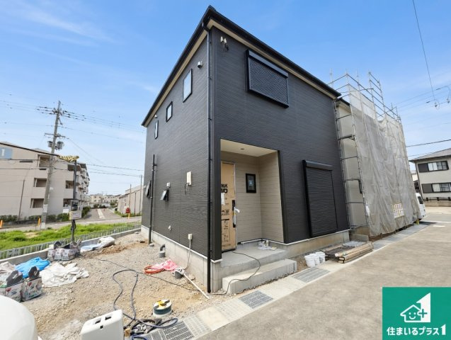 堺市東区大美野　第6期　新築一戸建ての外観|周辺は落ち着いた街並みの住宅地！子育てがしやすい住環境です！まだ未完成ですが、現地でしかわからない事もございます。是非一度ご覧ください。