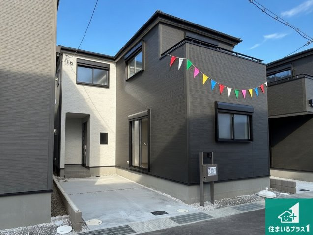 ♦堺市東区大美野　第6期　新築一戸建ての外観|安心の10年保証！外観を美しく保ち、雨水で汚れを落とします！気になることがありましたら、お気軽にお問い合わせください！