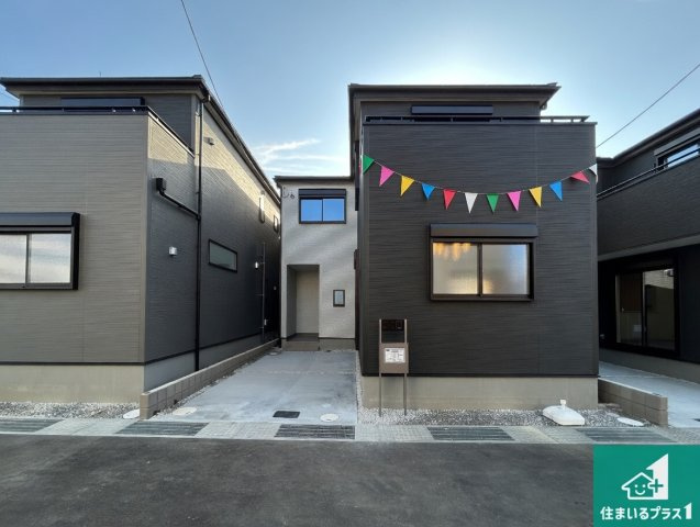 堺市東区大美野　第6期　新築一戸建ての外観|安心の10年保証！外観を美しく保ち、雨水で汚れを落とします！気になることがありましたら、お気軽にお問い合わせください！