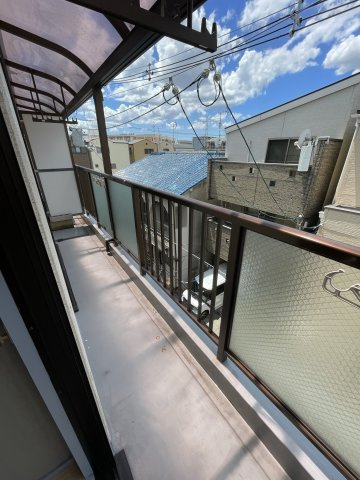 ハイツインブリッジのバルコニー