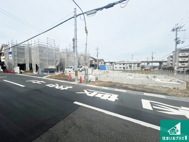 堺市東区大美野　第6期　新築一戸建ての外観|現在の進捗状況です！順調に作業進行中、完成が待ち遠しいです！詳細の間取り等、お気軽にお問い合わせください！